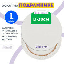 Без бренда «Холст Две картинки круглый 30 см на подрамнике» в Волжском в интернет-магазине  Без бренда «Холст Две картинки круглый 30 см на подрамнике» в Волжском
