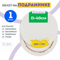 Без бренда «Холст Две картинки круглый 40 см на подрамнике» в Волжском в интернет-магазине  Без бренда «Холст Две картинки круглый 40 см на подрамнике» в Волжском