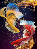 Без бренда «Желтая и красная рыбки» в Волжском