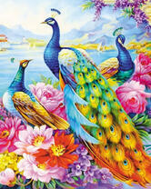 Без бренда «Изящные павлины (20шт)» в Волжском