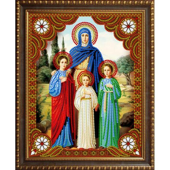 Алмазная мозаика частичная 27x33 BOX50-KDA039