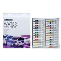 Без бренда «Коробка 24 шт.: Краски акварель «Две картинки» в тюбиках 24 шт. по 12 мл» в Волжском