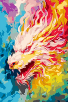 Без бренда «Разноцветный огненный дракон» в Волжском в интернет-магазине  Без бренда «Разноцветный огненный дракон» в Волжском