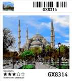 Картина по номерам 40x50 Голубая мечеть в Стамбуле. Турция