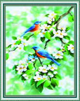 Без бренда «Две птички на цветущей яблоне» в Волжском