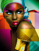 Без бренда «Голубоглазая африканская девушка» в Волжском