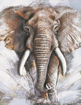 Большой старый слон