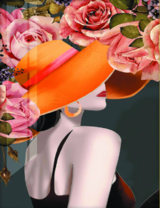 Без бренда «Дама в яркой шляпе и розы» в Волжском