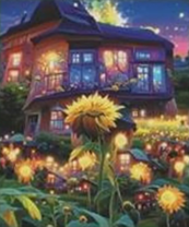 Без бренда «Сказочный домик и поле подсолнухов» в Волжском