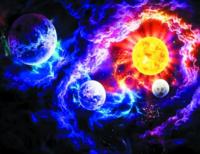 Без бренда «Солнце и планеты среди туч» в Волжском